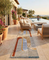 Urban Terrace Collection Area Rug -  Deck Runner Multi  lifestyle 50