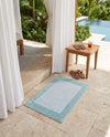 Bahama Breeze Outdoor Collection Area Rug -  Abaco Rectangle Gray Teal  lifestyle 66