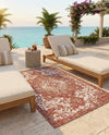 Urban Oasis Rugs Collection Area Rug -  Penthouse (Rust Red) Rectangle Rust Red  lifestyle 28