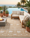 Mesa Oasis Rugs Collection Area Rug - Sundown Rectangle Taupe  lifestyle 27
