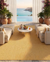 Seaside Serenity Collection Area Rug - Veranda (Corn Harvest Yellow) Rectangle Corn Harvest Yellow  lifestyle 17