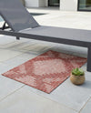 Urban Terrace Collection Area Rug -  Chelsea (Rust Red) Rectangle Rust Red  lifestyle 26