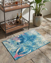 Seaside Haven Rugs Collection Area Rug - Marina Rectangle Multi  lifestyle 7