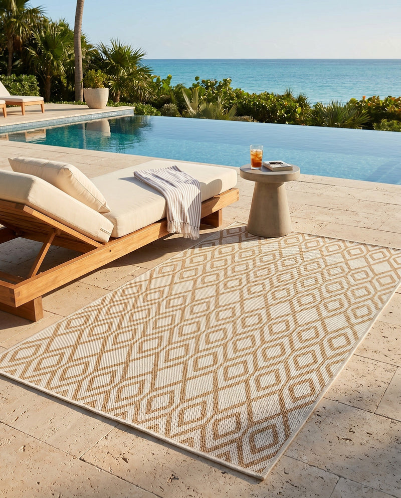 Urban Oasis Rugs Collection Area Rug -  Rooftop (Beige) Rectangle Beige  lifestyle 16