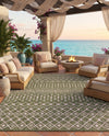 Savannah Pergola Collection Area Rug -  Pergola (Green) Rectangle Green  lifestyle 16