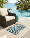 Savannah Escape Collection Area Rug -  Masai Rectangle Navy Blue and Ivory  lifestyle 31