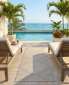 Urban Terrace Collection Area Rug -  Chelsea (Gray) Runner Gray  lifestyle 74