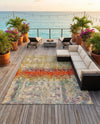 Urban Terrace Collection Area Rug -  Terrace Rectangle Multi  lifestyle 33