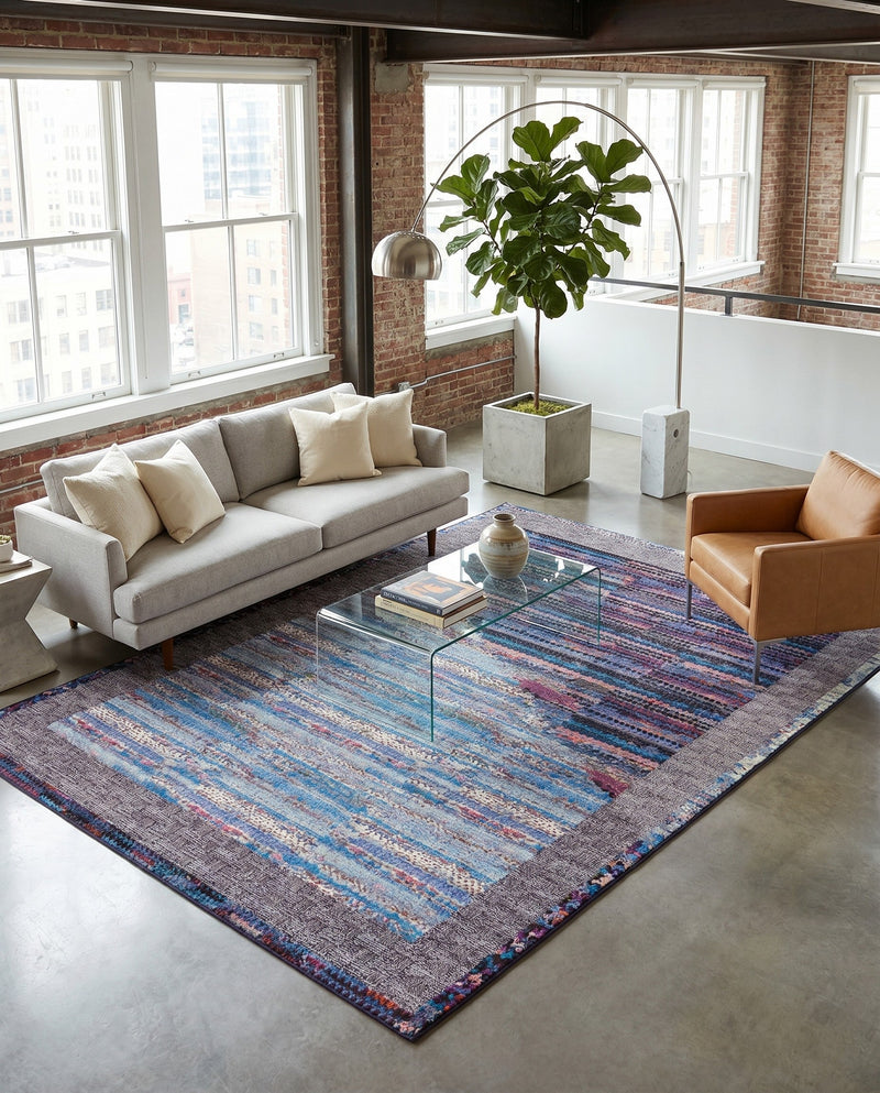 Urban Terrace Collection Area Rug -  Oasis Rectangle Multi  lifestyle 7