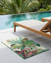 Seaside Blooms Collection Area Rug -  Fern Rectangle Multi  lifestyle 19