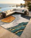 Urban Terrace Collection Area Rug -  Pavilion Rectangle Multi  lifestyle 16