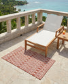Urban Oasis Rugs Collection Area Rug -  Boulevard (Rust Red) Rectangle Rust Red  lifestyle 17