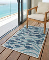 Seaside Haven Rugs Collection Area Rug -  Harbor Rectangle Blue  lifestyle 20