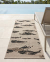 Seaside Haven Rugs Collection Area Rug -  Seabreeze Runner Beige  lifestyle 80