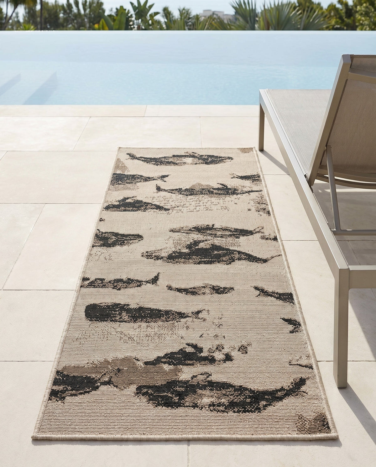 Seaside Haven Rugs Collection Area Rug -  Seabreeze Runner Beige  lifestyle 80