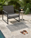 Urban Oasis Rugs Collection Area Rug -  Rooftop (Charcoal Gray) Rectangle Charcoal Gray  lifestyle 28