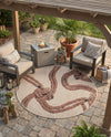 Seaside Haven Rugs Collection Area Rug -  Dunes Round Beige  lifestyle 51