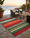 Urban Terrace Collection Area Rug -  Canopy Rectangle Multi  lifestyle 19