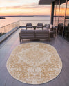 Urban Oasis Rugs Collection Area Rug -  Penthouse (Beige) Oval Beige  lifestyle 73