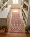 Savannah Pergola Collection Area Rug -  Pergola (Rust Red) Runner Rust Red  lifestyle 50