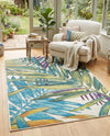 Seaside Blooms Collection Area Rug -  Arcadia Rectangle Multi  lifestyle 28