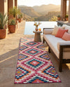 Mesa Oasis Rugs Collection Area Rug - Sedona Runner Multi  lifestyle 59