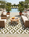 Urban Oasis Rugs Collection Area Rug -  Highrise (Green) Rectangle Green  lifestyle 7