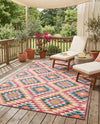 Mesa Oasis Rugs Collection Area Rug - Sedona Rectangle Multi  lifestyle 17