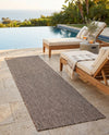 Seaside Serenity Collection Area Rug - Veranda (Light Brown) Runner Light Brown  lifestyle 35