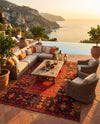 Safari Escape Rugs Collection Area Rug - Serengeti Rectangle Multi  lifestyle 9