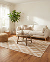 Urban Oasis Rugs Collection Area Rug -  Highrise (Beige) Rectangle Beige  lifestyle 25