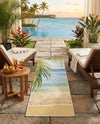 Seaside Haven Rugs Collection Area Rug -  Tides Runner Multi  lifestyle 26