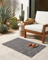Jill Zarin Sedona Oasis Outdoor Collection Area Rug - Coconino (Black Sky) Rectangle Black Sky  lifestyle 22