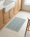 Urban Oasis Rugs Collection Area Rug -  Rooftop (Teal) Rectangle Teal  lifestyle 5