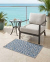 Savannah Escape Collection Area Rug -  Amazon (Blue) Rectangle Blue  lifestyle 21