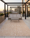 Urban Oasis Rugs Collection Area Rug -  Terrace (Dark Beige) Rectangle Dark Beige  lifestyle 12