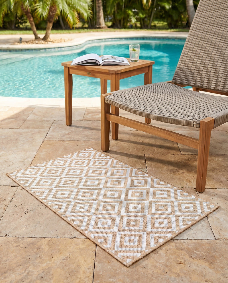 Urban Oasis Rugs Collection Area Rug -  Rooftop (Beige) Rectangle Beige  lifestyle 18