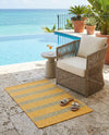 Urban Oasis Rugs Collection Area Rug -  District (Yellow and Aqua) Rectangle Yellow and Aqua  lifestyle 23