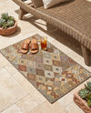 Coastal Terrace Collection Area Rug -  Pelican Rectangle Multi  lifestyle 14