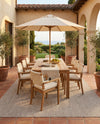 Seaside Serenity Collection Area Rug - Veranda (Beige) Rectangle Beige  lifestyle 21