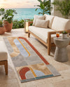 Urban Terrace Collection Area Rug -  Deck Runner Multi  lifestyle 78