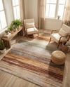 Urban Terrace Collection Area Rug -  Corsica Rectangle Multi  lifestyle 5