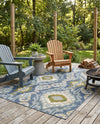 Urban Terrace Collection Area Rug -  Vista Rectangle Blue  lifestyle 23