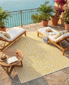 Urban Oasis Rugs Collection Area Rug -  Terrace (Yellow Ivory) Rectangle Yellow Ivory  lifestyle 19
