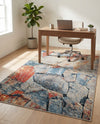 Urban Terrace Collection Area Rug -  Boulevard Rectangle Multi  lifestyle 6