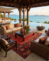 Safari Escape Rugs Collection Area Rug - Serengeti Rectangle Multi  lifestyle 10