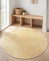 Urban Oasis Rugs Collection Area Rug -  Terrace (Yellow Ivory) Round Yellow Ivory  lifestyle 25