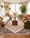 Patio Heritage Collection Area Rug -  Meadow Rectangle Multi  lifestyle 10