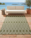 Urban Oasis Rugs Collection Area Rug -  Boulevard (Green) Rectangle Green  lifestyle 7