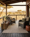 Savannah Escape Collection Area Rug - Mara Rectangle Khaki  lifestyle 13